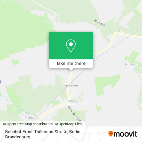 Bahnhof Ernst-Thälmann-Straße map