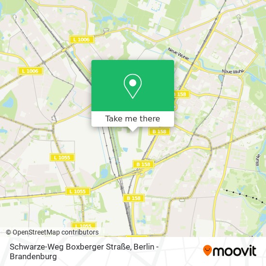 Schwarze-Weg Boxberger Straße map