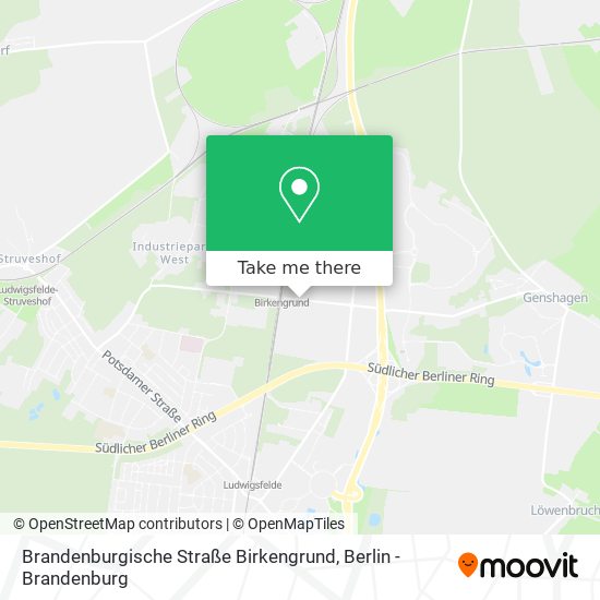 Brandenburgische Straße Birkengrund map