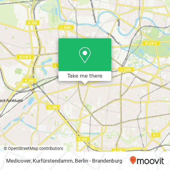 Medicover, Kurfürstendamm map