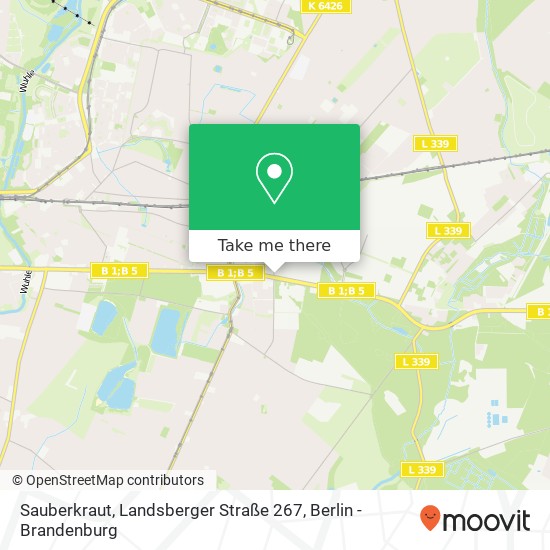 Sauberkraut, Landsberger Straße 267 map