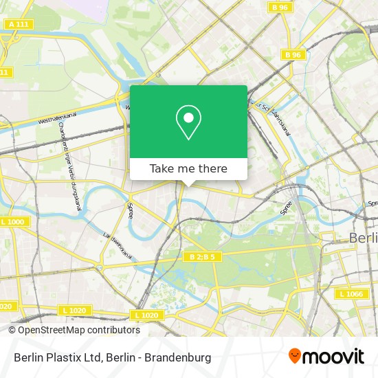 Berlin Plastix Ltd map