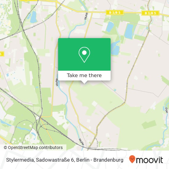 Stylermedia, Sadowastraße 6 map