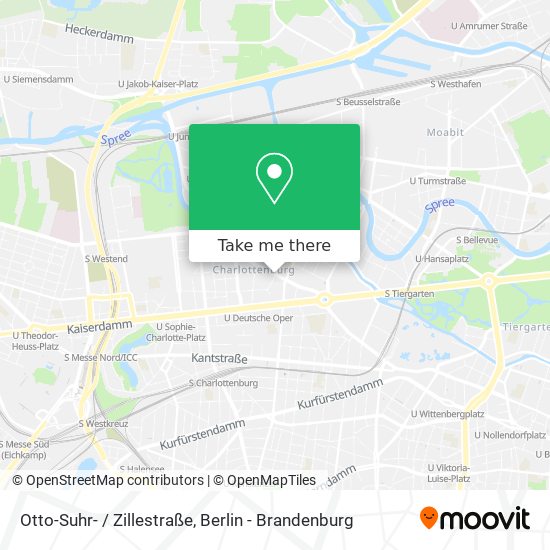 Otto-Suhr- / Zillestraße map
