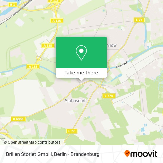 Brillen Storlet GmbH map