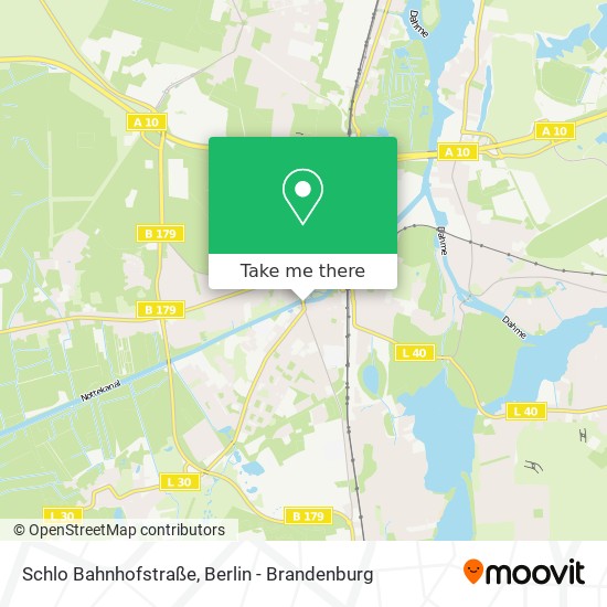 Schlo Bahnhofstraße map