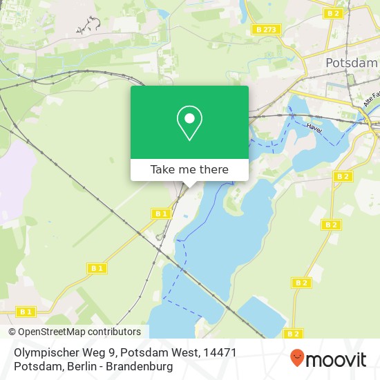Olympischer Weg 9, Potsdam West, 14471 Potsdam map