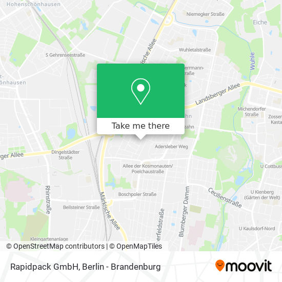 Rapidpack GmbH map