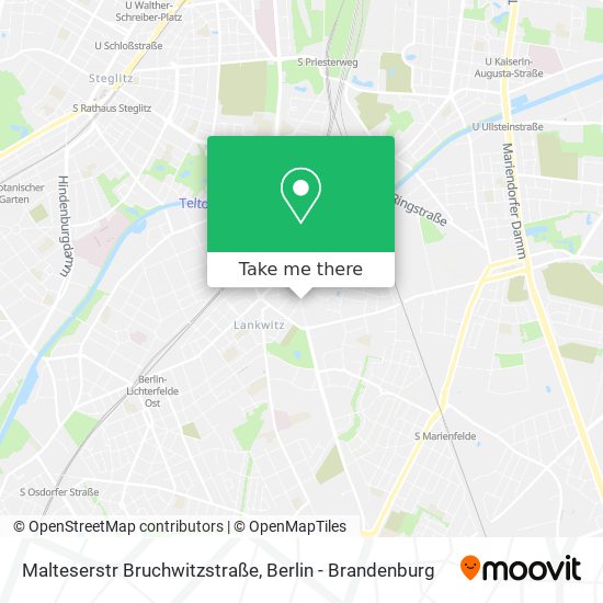 Malteserstr Bruchwitzstraße map