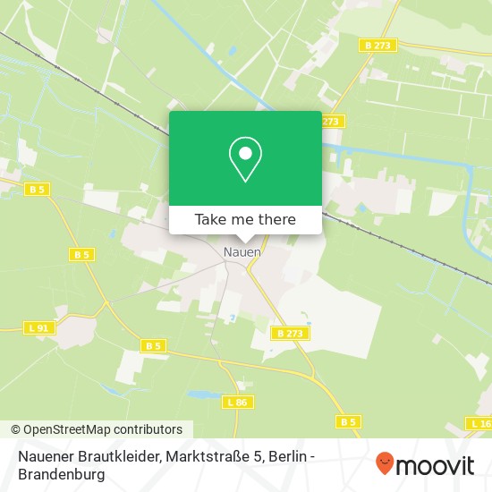 Nauener Brautkleider, Marktstraße 5 map