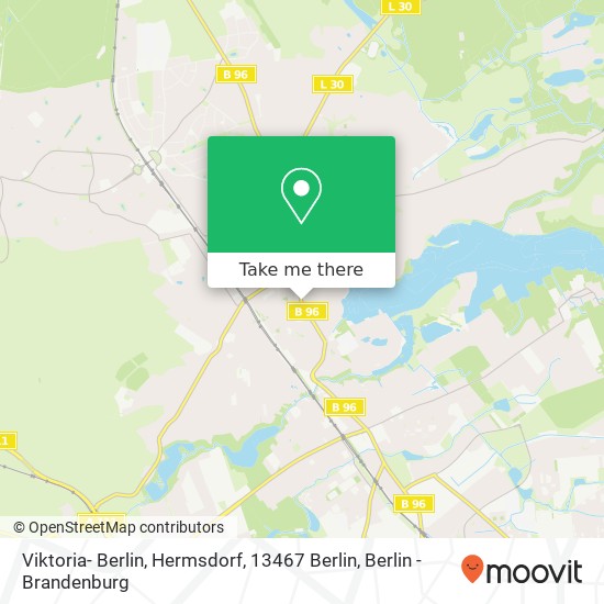 Viktoria- Berlin, Hermsdorf, 13467 Berlin map