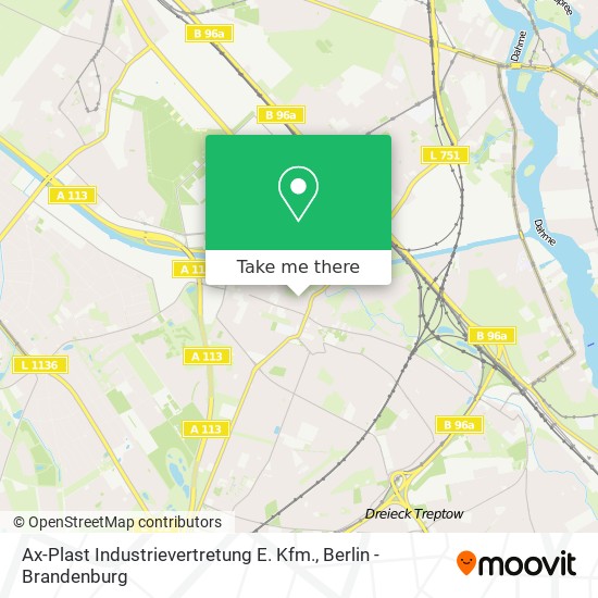 Ax-Plast Industrievertretung E. Kfm. map