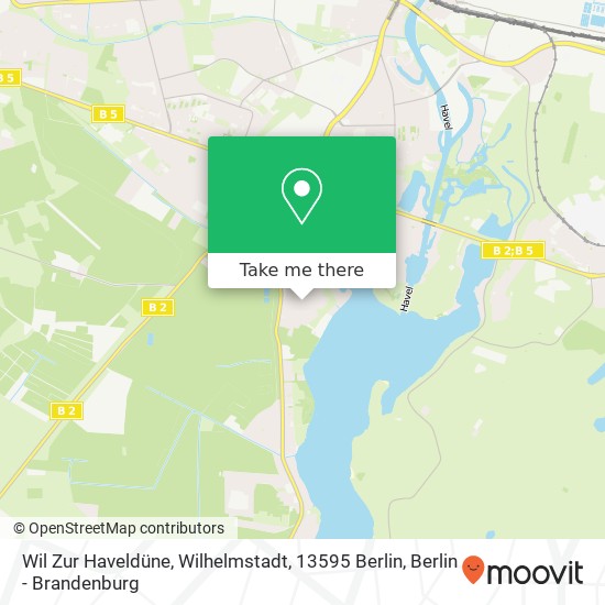 Карта Wil Zur Haveldüne, Wilhelmstadt, 13595 Berlin