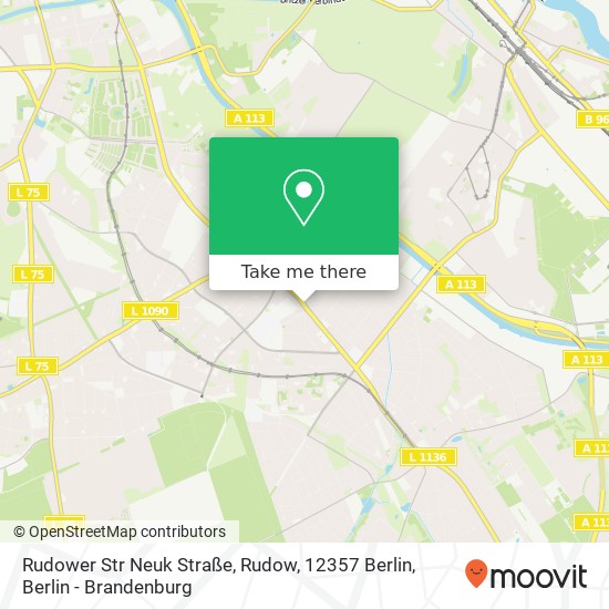 Rudower Str Neuk Straße, Rudow, 12357 Berlin map