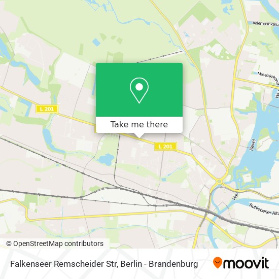 Falkenseer Remscheider Str map