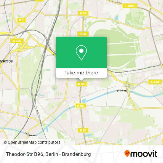 Карта Theodor-Str B96