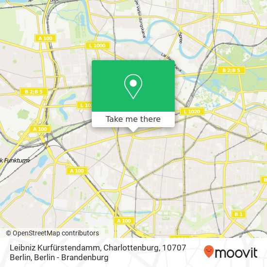 Leibniz Kurfürstendamm, Charlottenburg, 10707 Berlin map