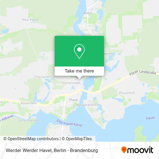 Werder Werder Havel map