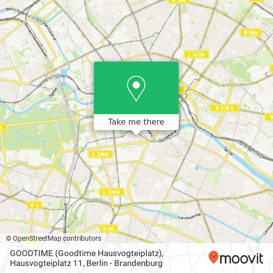 GOODTIME (Goodtime Hausvogteiplatz), Hausvogteiplatz 11 map