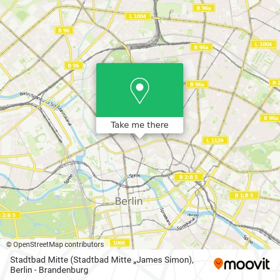 Stadtbad Mitte (Stadtbad Mitte „James Simon) map