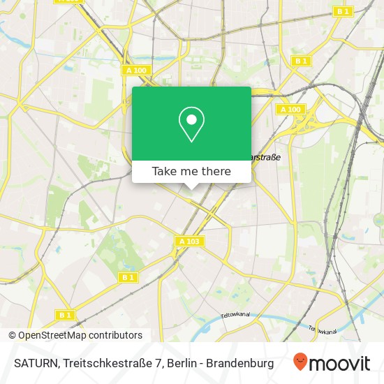 SATURN, Treitschkestraße 7 map