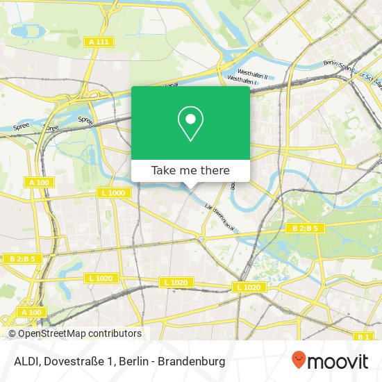 ALDI, Dovestraße 1 map