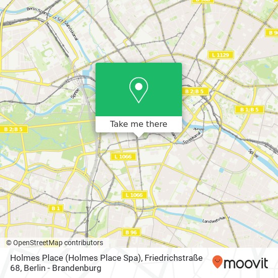 Holmes Place (Holmes Place Spa), Friedrichstraße 68 map