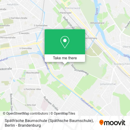 Карта Späth'sche Baumschule (Späthsche Baumschule)