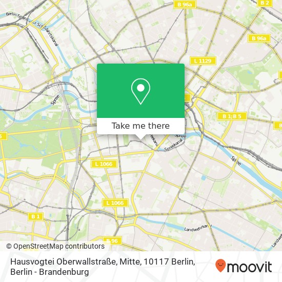 Hausvogtei Oberwallstraße, Mitte, 10117 Berlin map