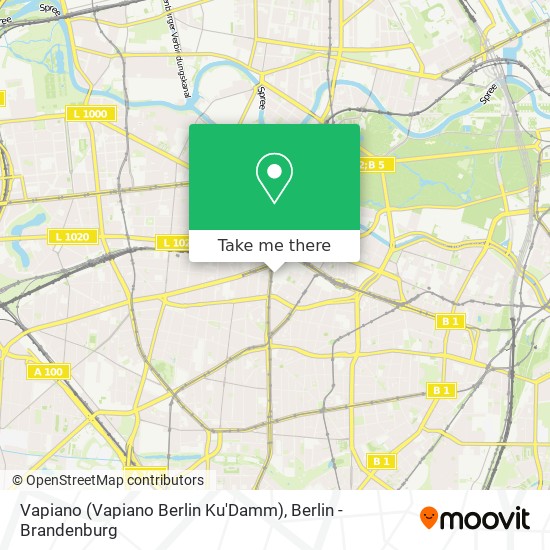 Vapiano (Vapiano Berlin Ku'Damm) map
