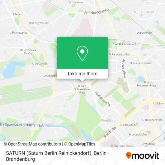 SATURN (Saturn Berlin Reinickendorf) map