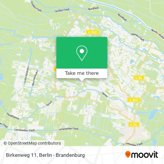 Birkenweg 11 map