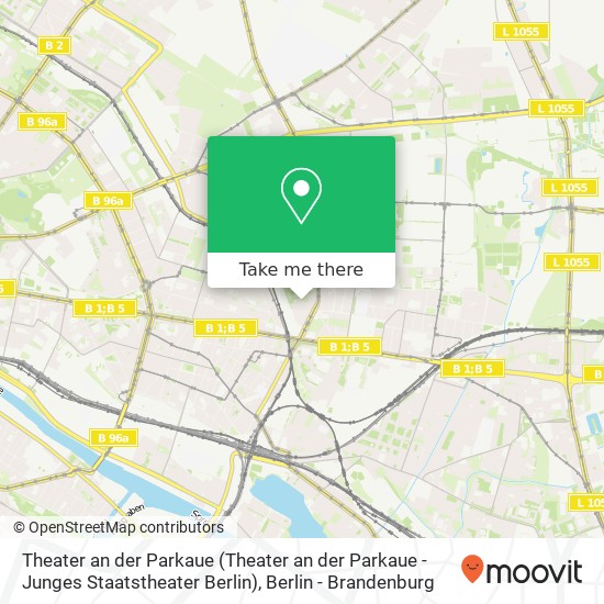 Theater an der Parkaue (Theater an der Parkaue - Junges Staatstheater Berlin) map