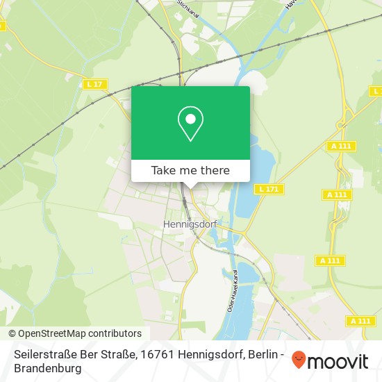 Seilerstraße Ber Straße, 16761 Hennigsdorf map