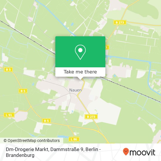Карта Dm-Drogerie Markt, Dammstraße 9