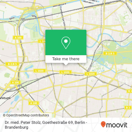 Dr. med. Peter Stolz, Goethestraße 69 map