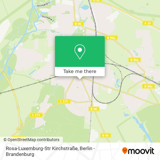 Карта Rosa-Luxemburg-Str Kirchstraße