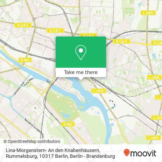 Lina-Morgenstern- An den Knabenhäusern, Rummelsburg, 10317 Berlin map
