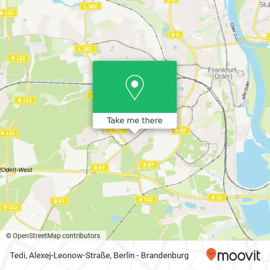 Tedi, Alexej-Leonow-Straße map