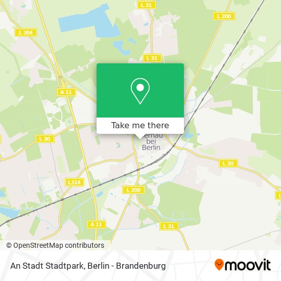 An Stadt Stadtpark map