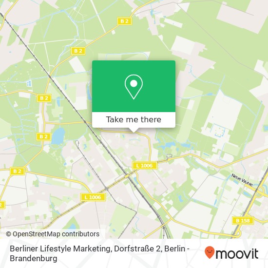 Berliner Lifestyle Marketing, Dorfstraße 2 map