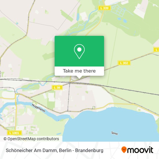 Schöneicher Am Damm map