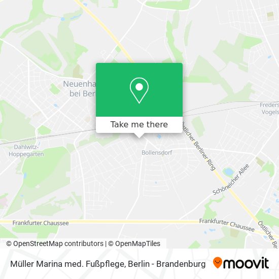 Müller Marina med. Fußpflege map