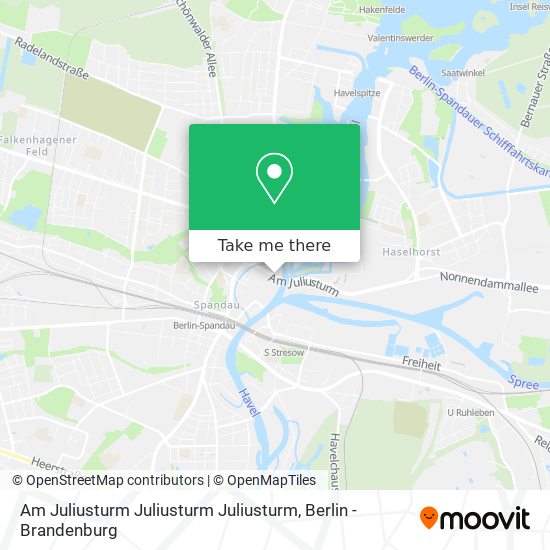 Am Juliusturm Juliusturm Juliusturm map