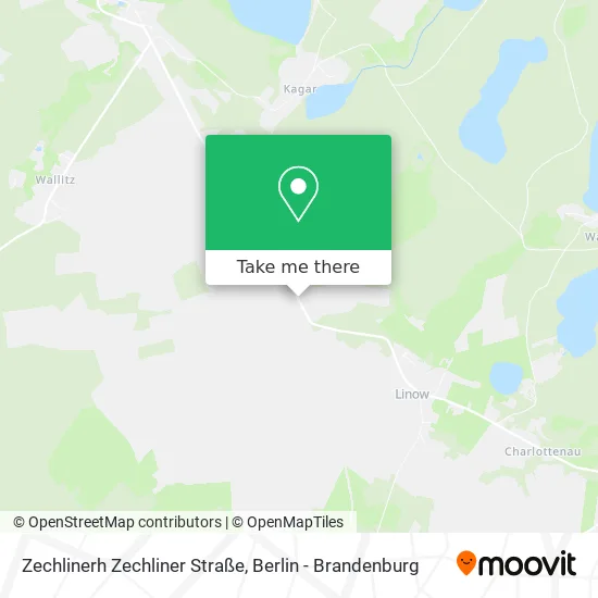 Карта Zechlinerh Zechliner Straße