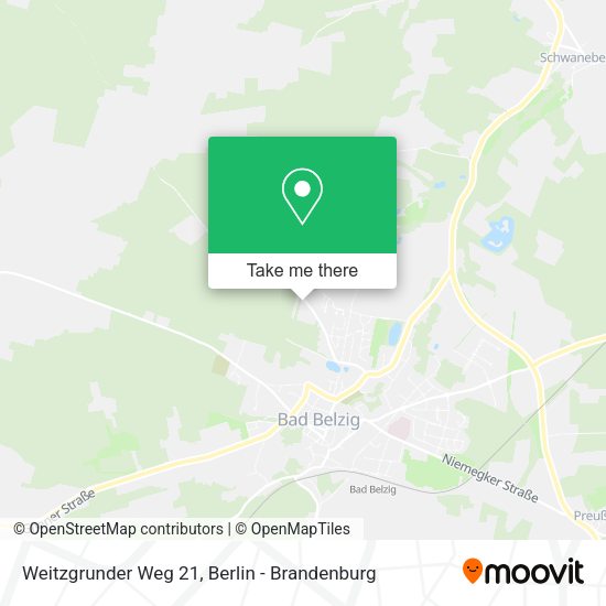 Карта Weitzgrunder Weg 21