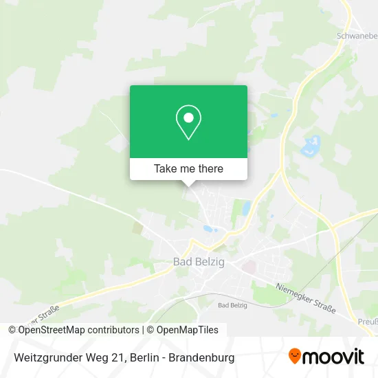 Карта Weitzgrunder Weg 21