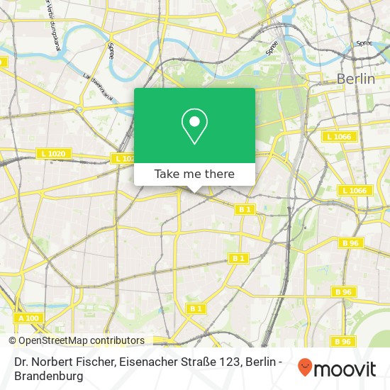 Карта Dr. Norbert Fischer, Eisenacher Straße 123