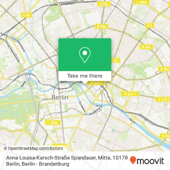 Anna-Louisa-Karsch-Straße Spandauer, Mitte, 10178 Berlin map