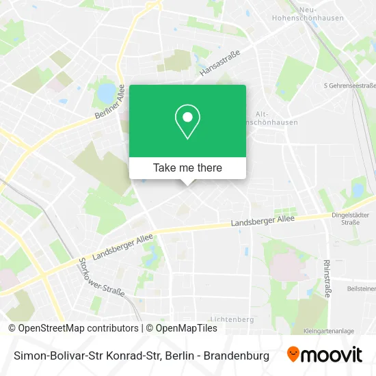 Карта Simon-Bolivar-Str Konrad-Str